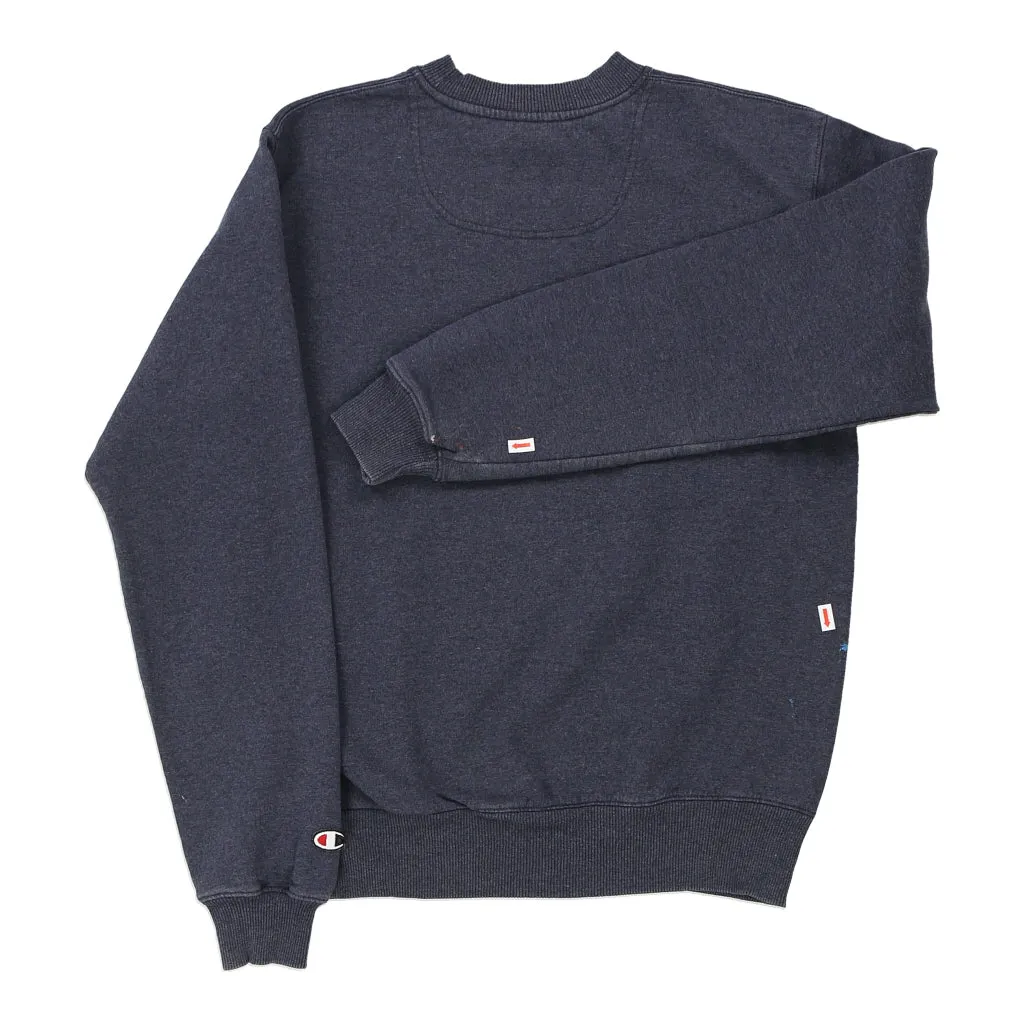 Champion Sweatshirt - Small Grey Cotton Blend