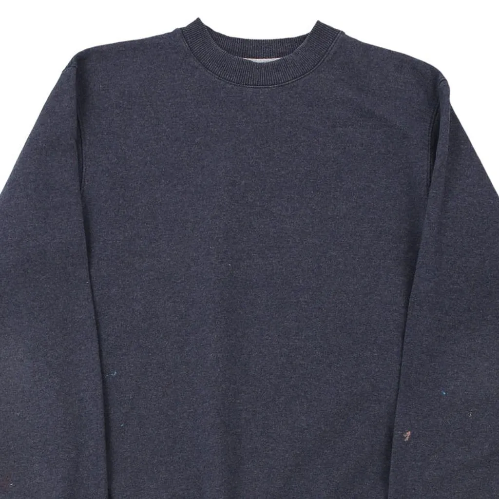 Champion Sweatshirt - Small Grey Cotton Blend