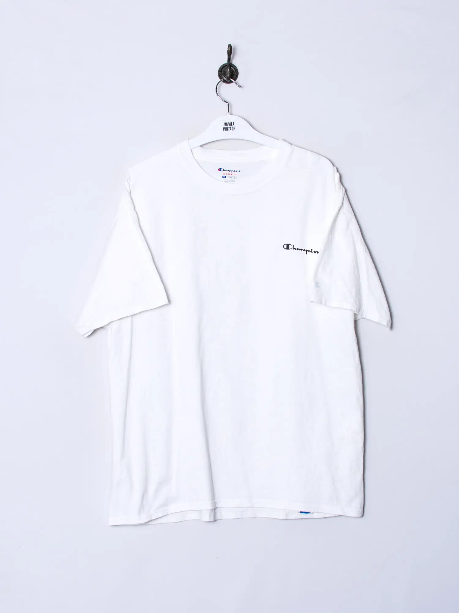 Champion White Cotton Tee