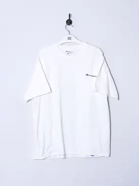 Champion White Cotton Tee