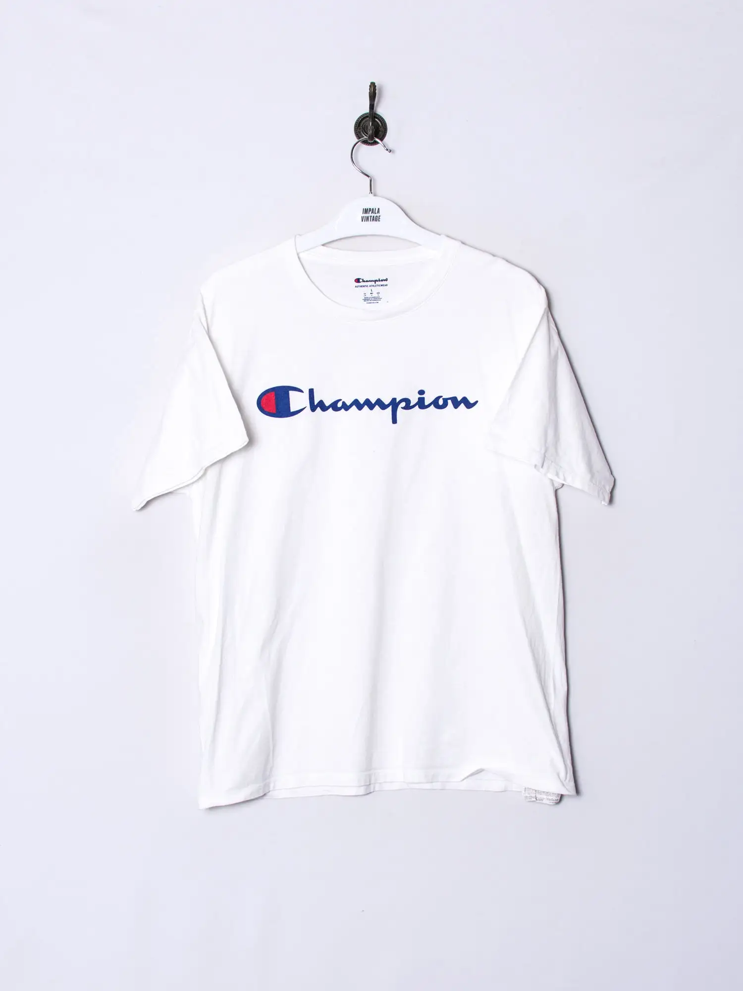 Champion White Cotton Tee