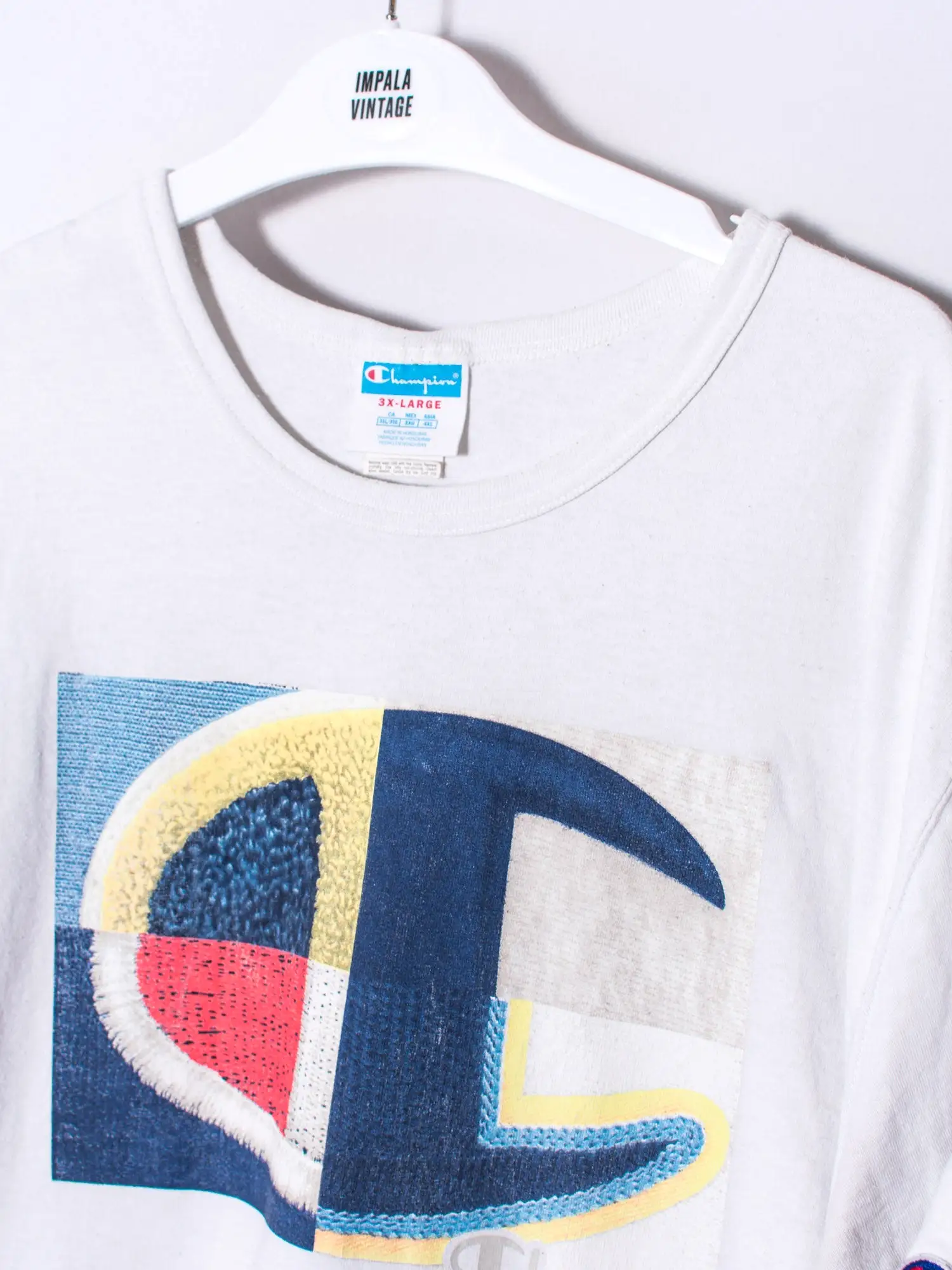 Champion White I Cotton Tee