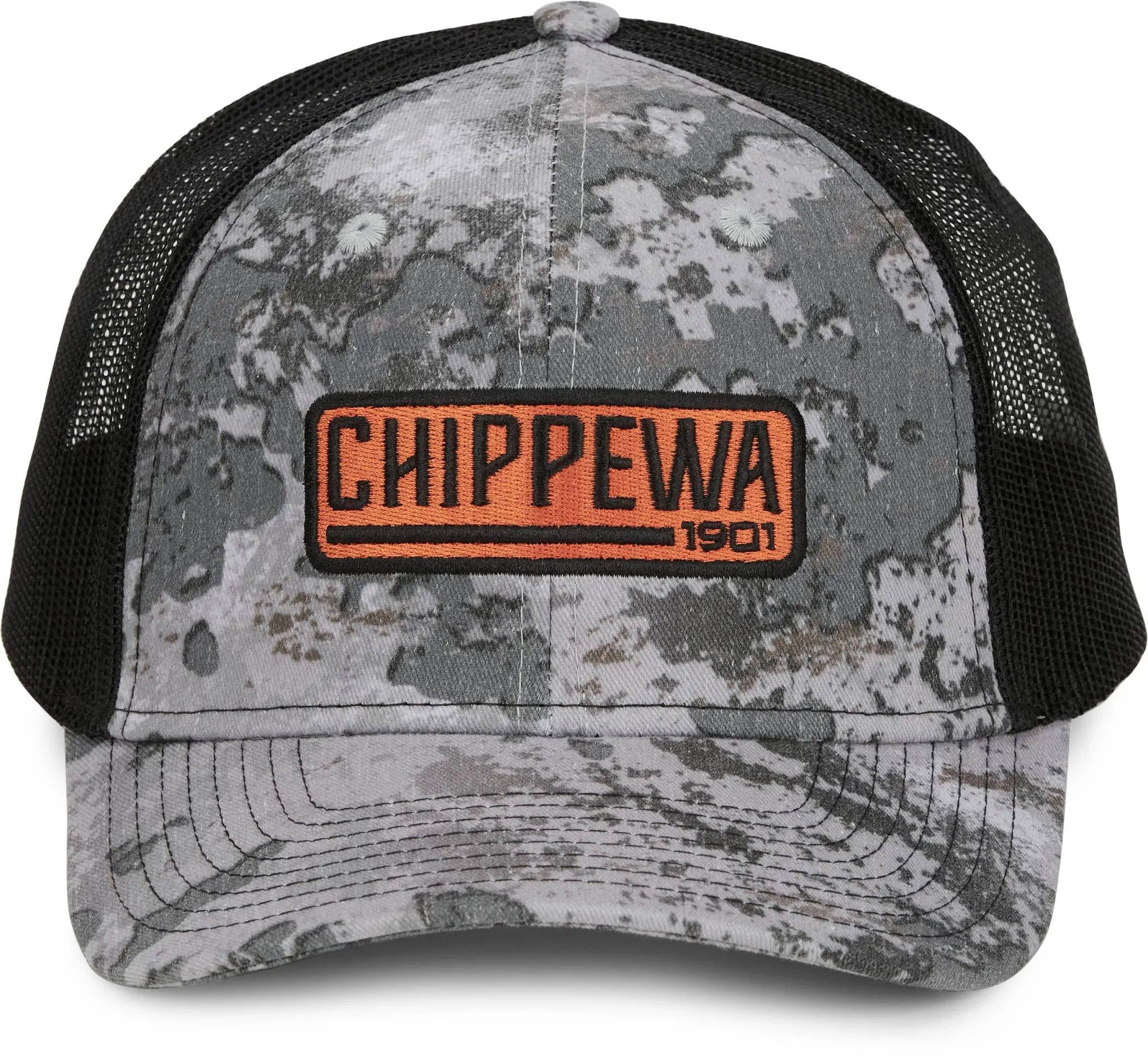 Chippewa Camo Trucker Cap