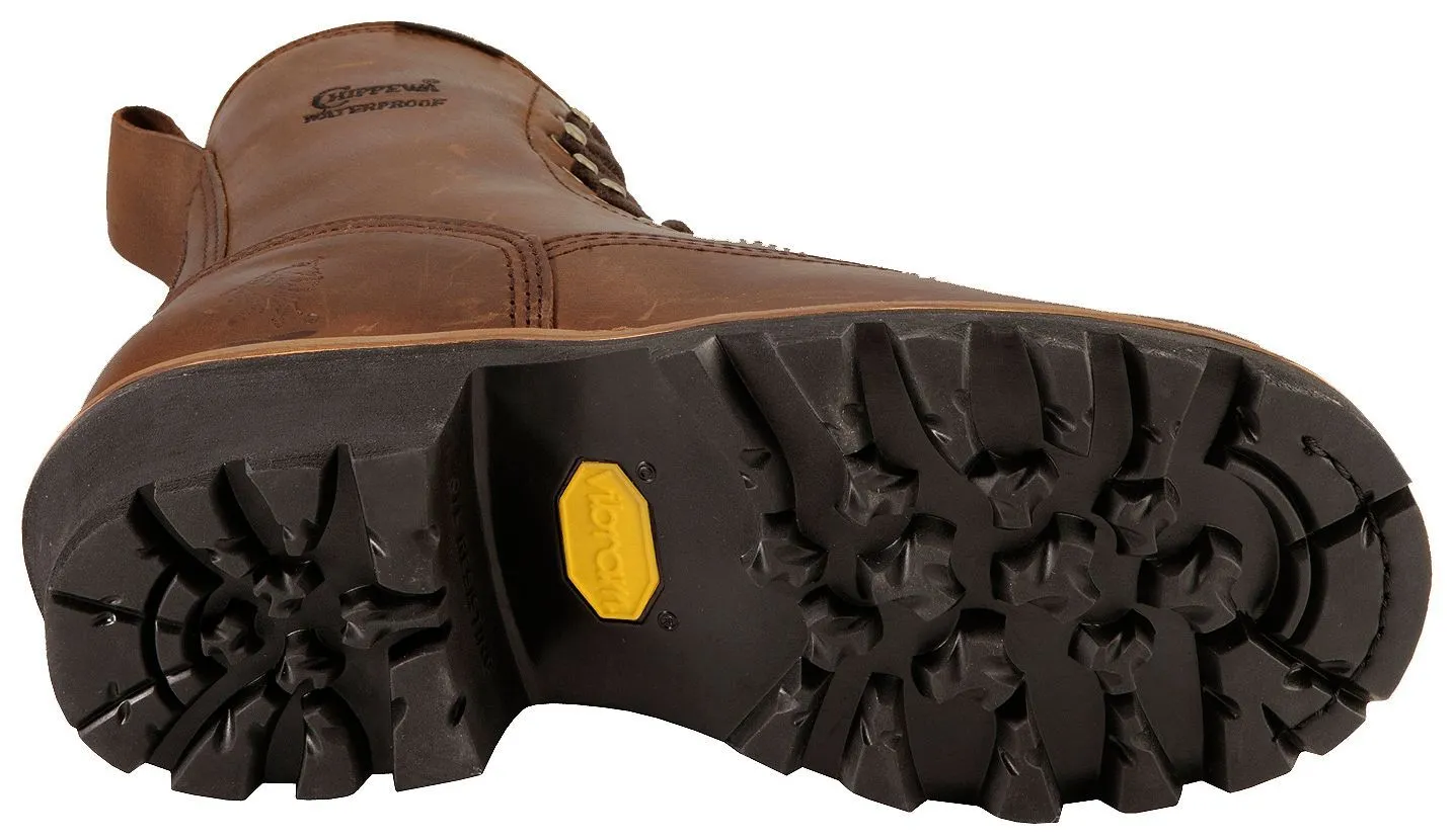 Chippewa Men's Lace-Up Logger Boots - Steel Toe