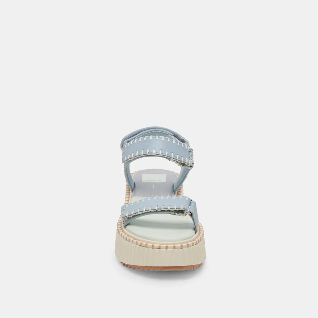 DEBRA SANDALS LIGHT BLUE KNIT– Dolce Vita 6940496298050