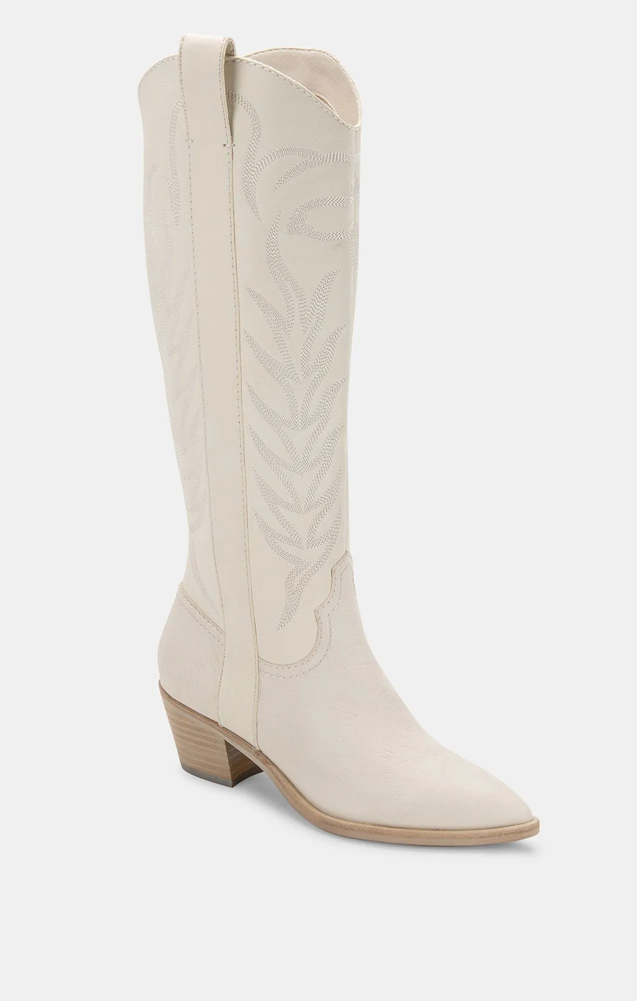 Dolce Vita Solei Western Boot ~ White