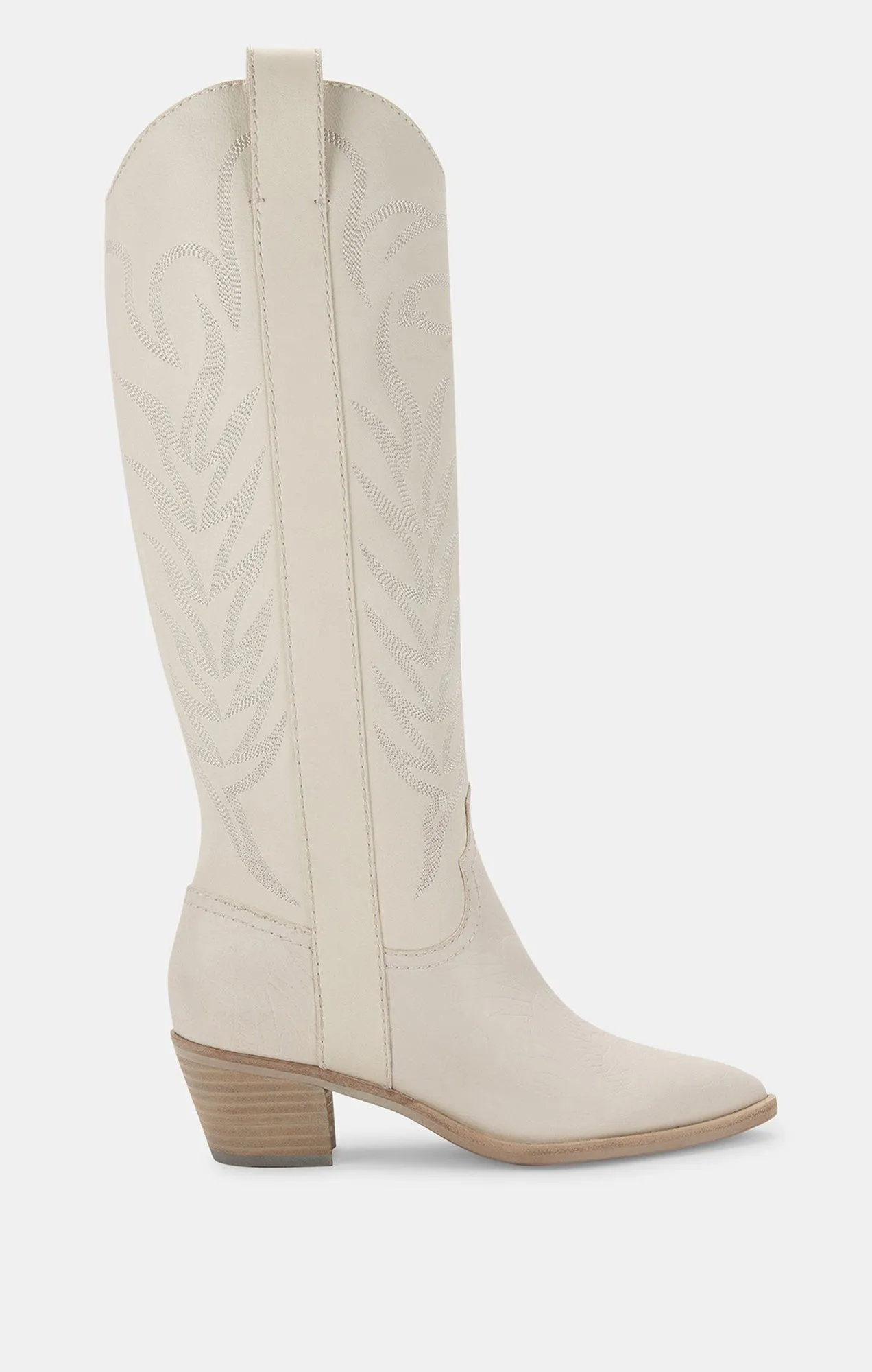 Dolce Vita Solei Western Boot ~ White