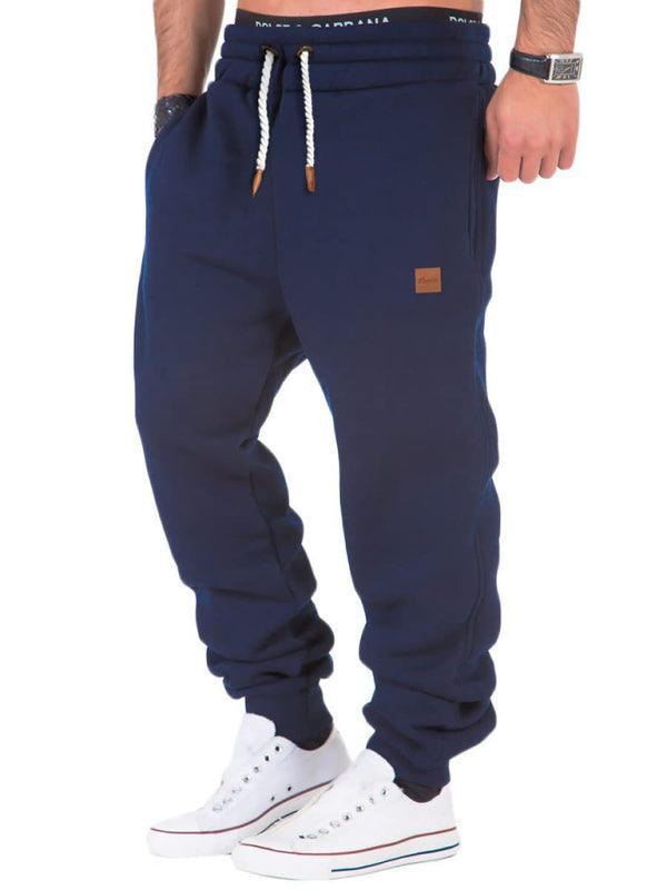 Elastic Waist Sports Men Sweatpants