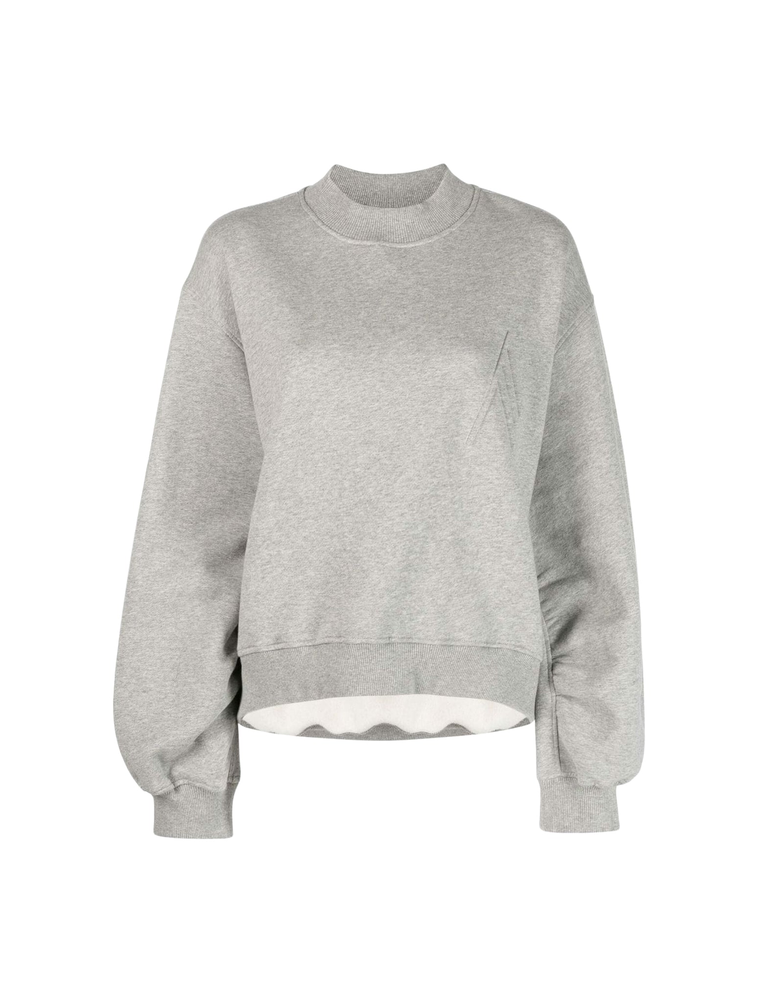 embossed-logo cotton sweatshirt