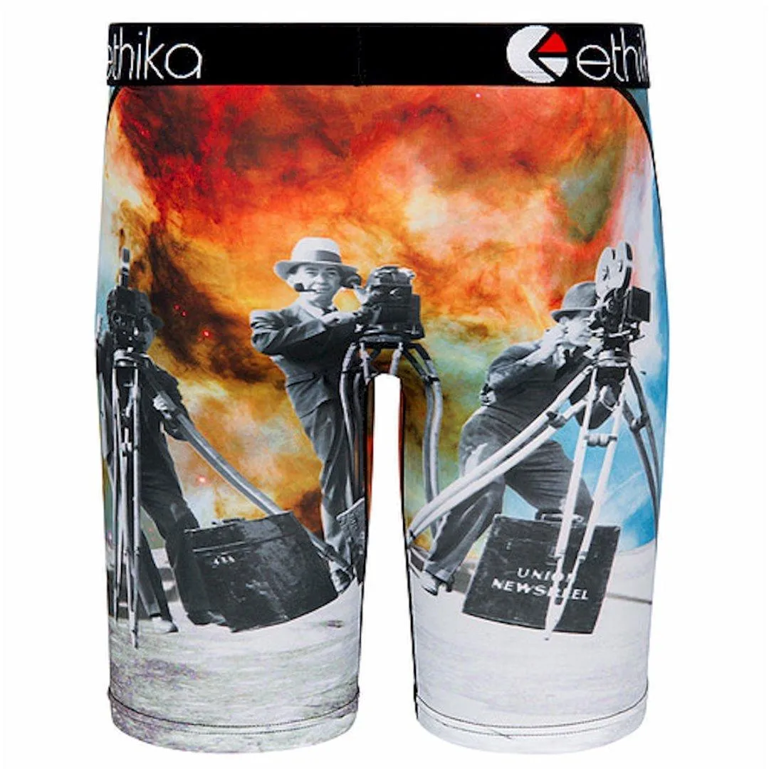 Ethika Men's The Staple Fit American Astronaut Long Boxer Briefs Underwear