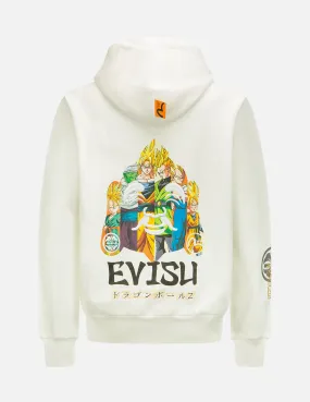 EVISU x Dragon Ball Z Main Cast Godhead Print Hooded Sweatshirt