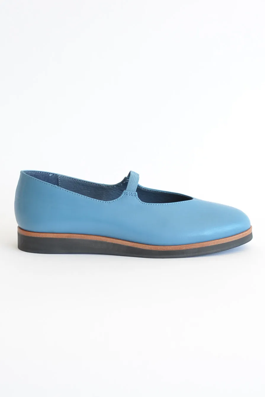 For Zora Ballet Wedge Blue