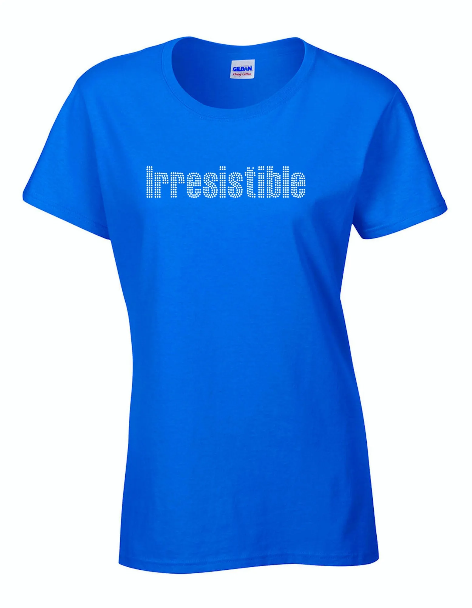 Irresistible Rhinestone Self Expression T Shirt