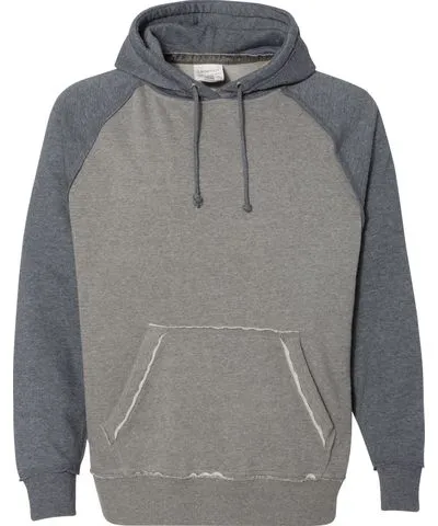 J. America Men's Vintage Heather Hooded Sweatshirt