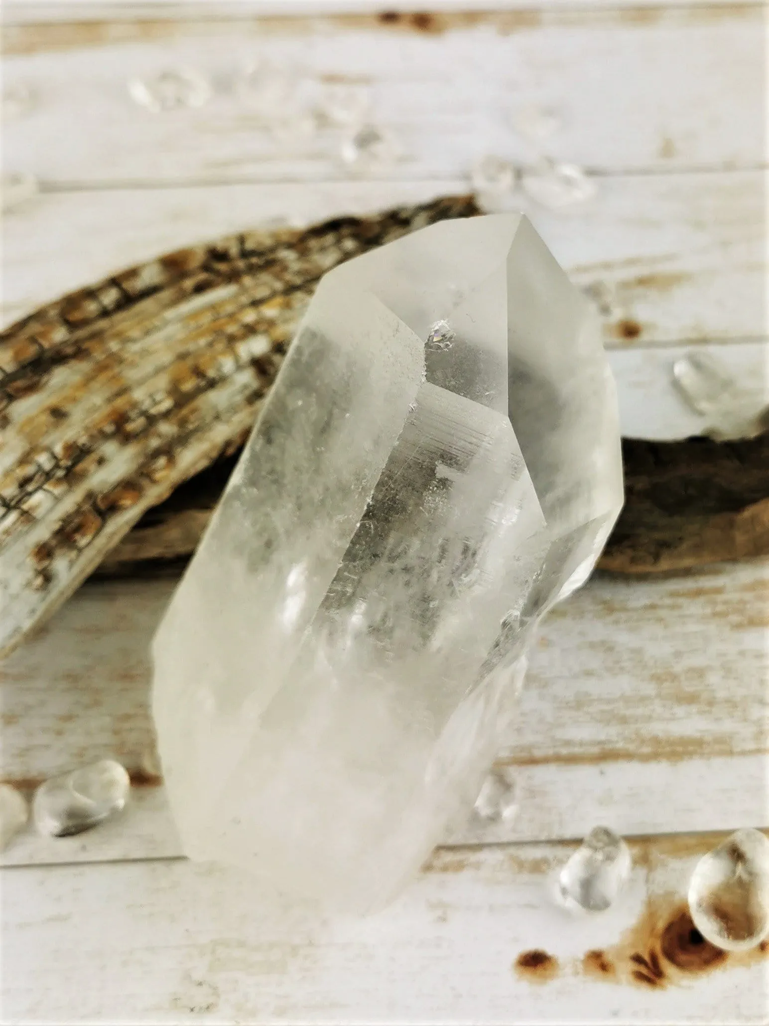 Large Lemurian Quartz Point