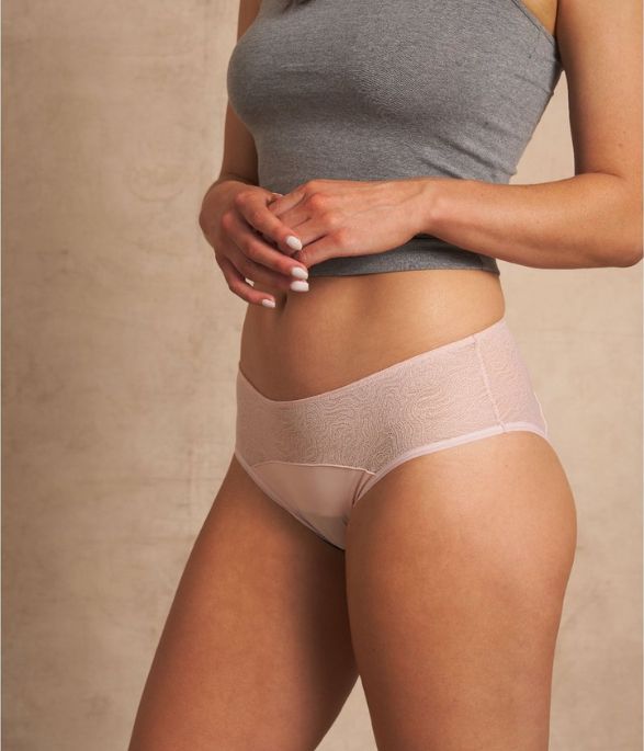 Leakproof Lace Hipster Period Underwear