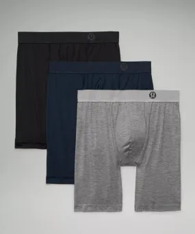 lululemon athletica Always Motion Long Boxer 7" 3 Pack | Men's Underwear