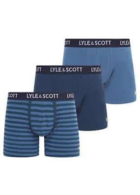 Lyle & Scott Pack of 3 Ethan Underwear Trunks | Grattan