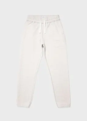 Men's Fleeceback Sweatpants in Archive White Melange