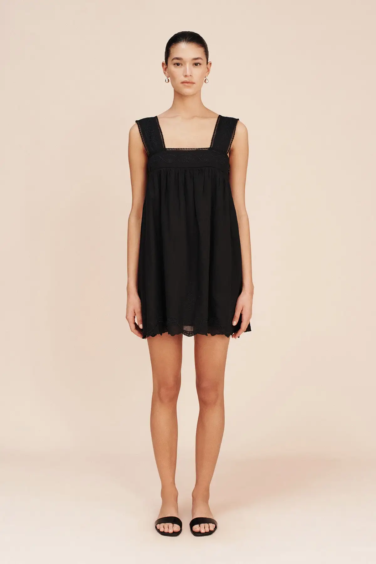 MYLAH MINI DRESS - BLACK