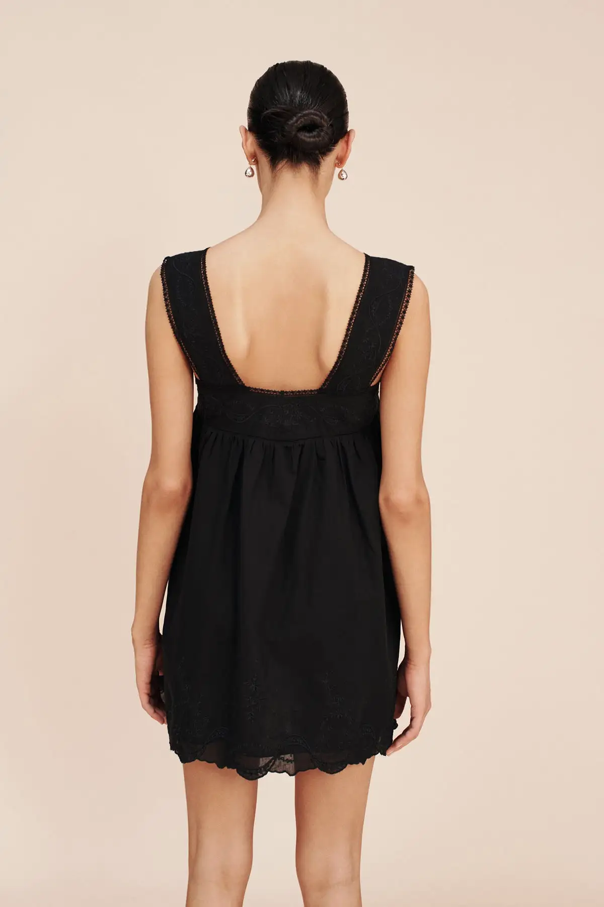 MYLAH MINI DRESS - BLACK