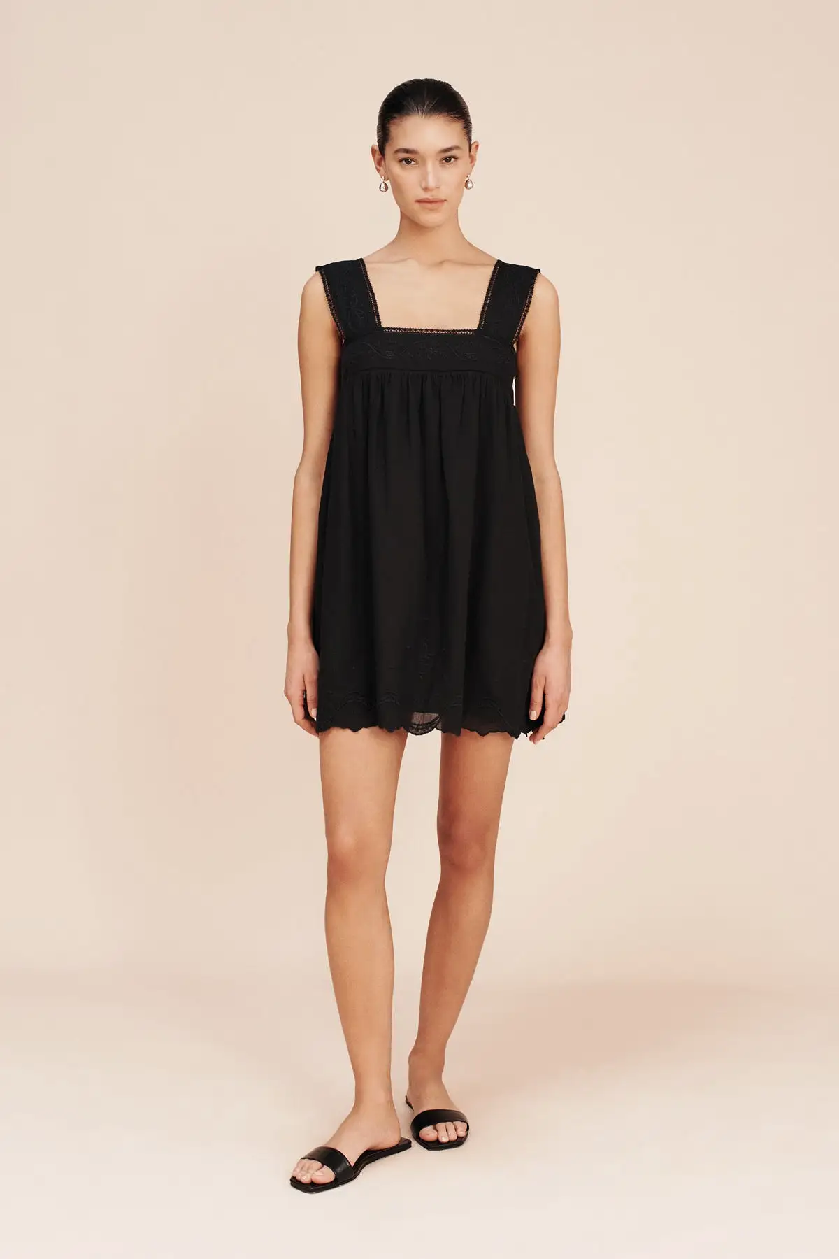 MYLAH MINI DRESS - BLACK