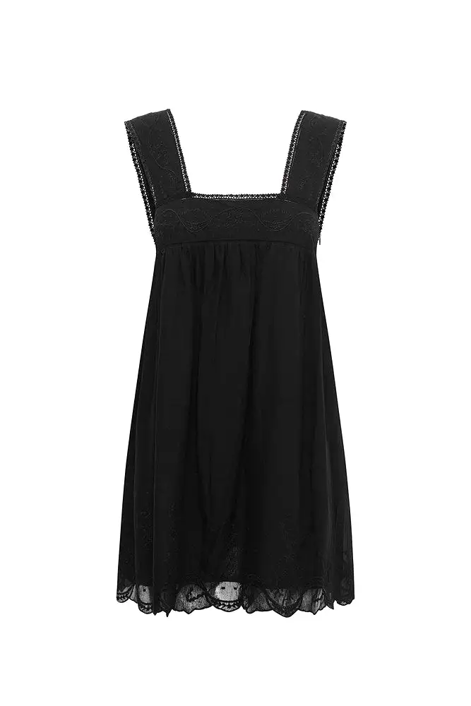 MYLAH MINI DRESS - BLACK