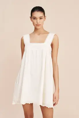 MYLAH MINI DRESS - CREAM