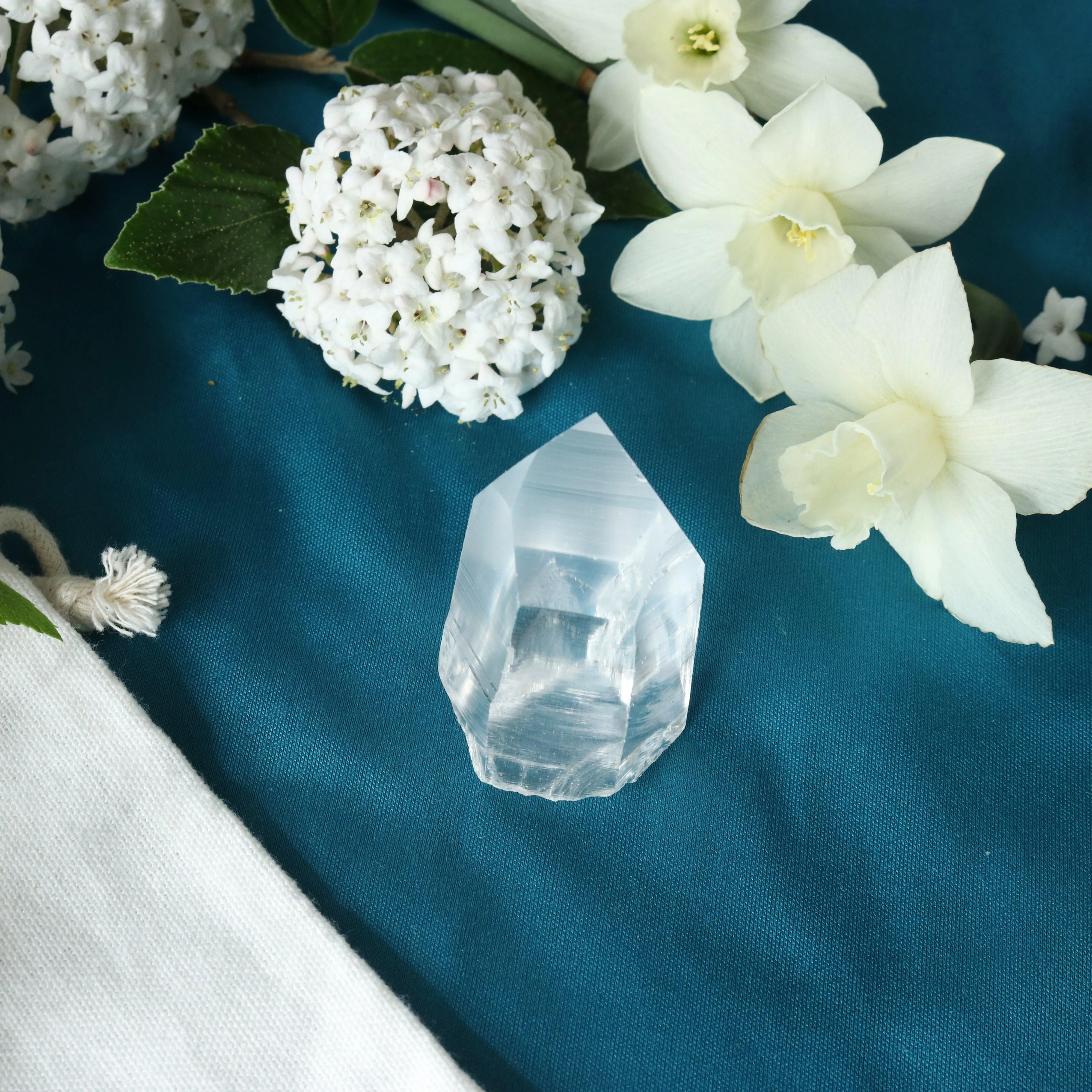 Natural Lemurian Quartz Point from Brazil