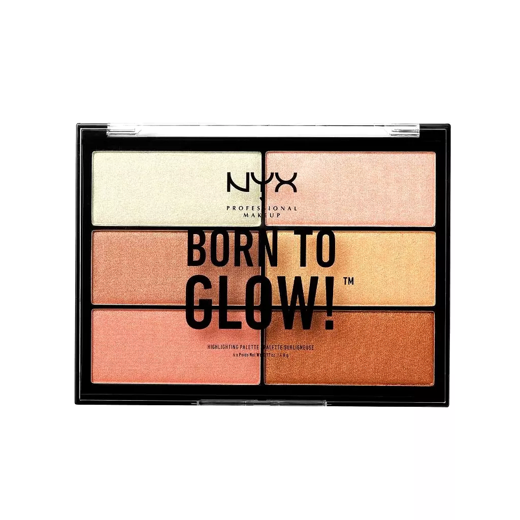 NYX Born to Glow Paleta de Iluminadores