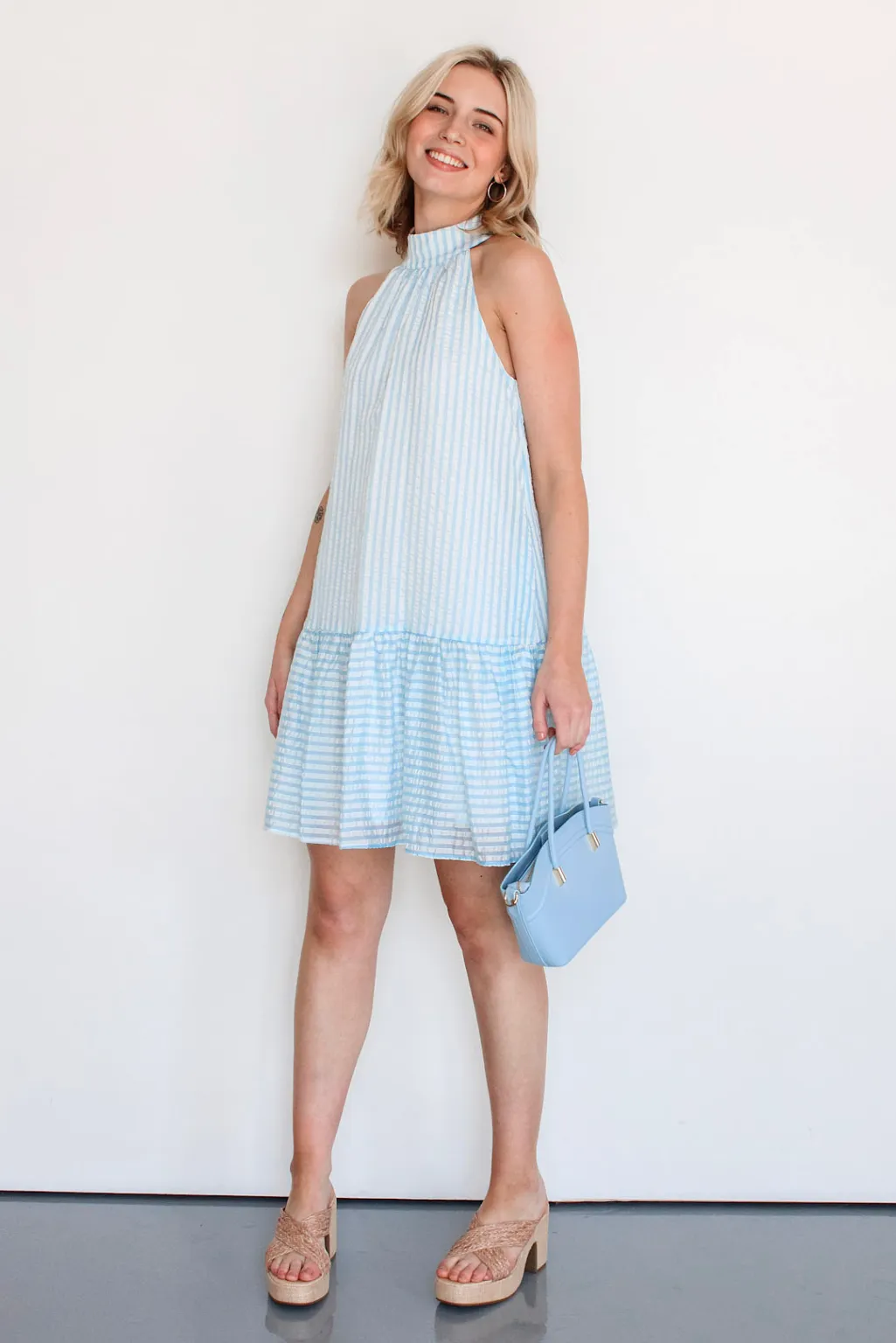 On The Harbor Mini Dress