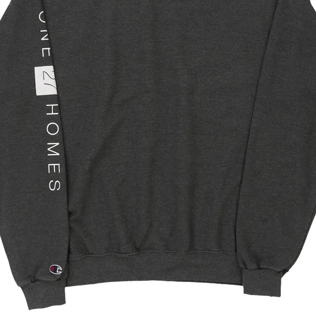 One 27 Homes Champion Sweatshirt - Large Grey Cotton Blend