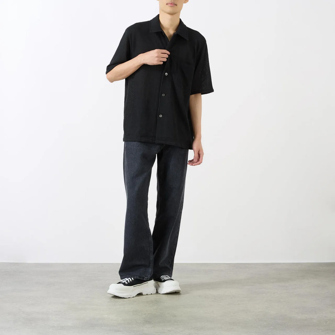 OUR LEGACY Box Casual Shirt - Black