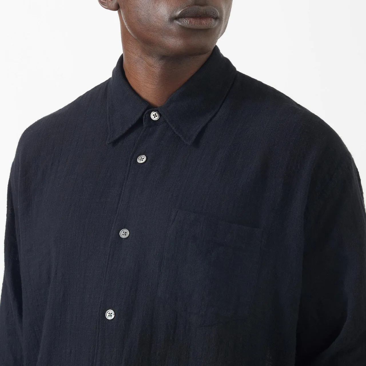 OUR LEGACY Coco Casual Shirt - Black