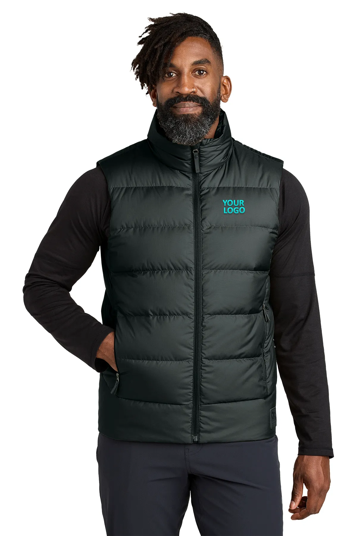 Outdoor Research Coldsnap Down Custom Vests, Black