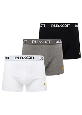 Pack of 3 Barclay Underwear Trunks by Lyle & Scott | Look Again