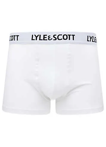 Pack of 3 Barclay Underwear Trunks by Lyle & Scott | Look Again