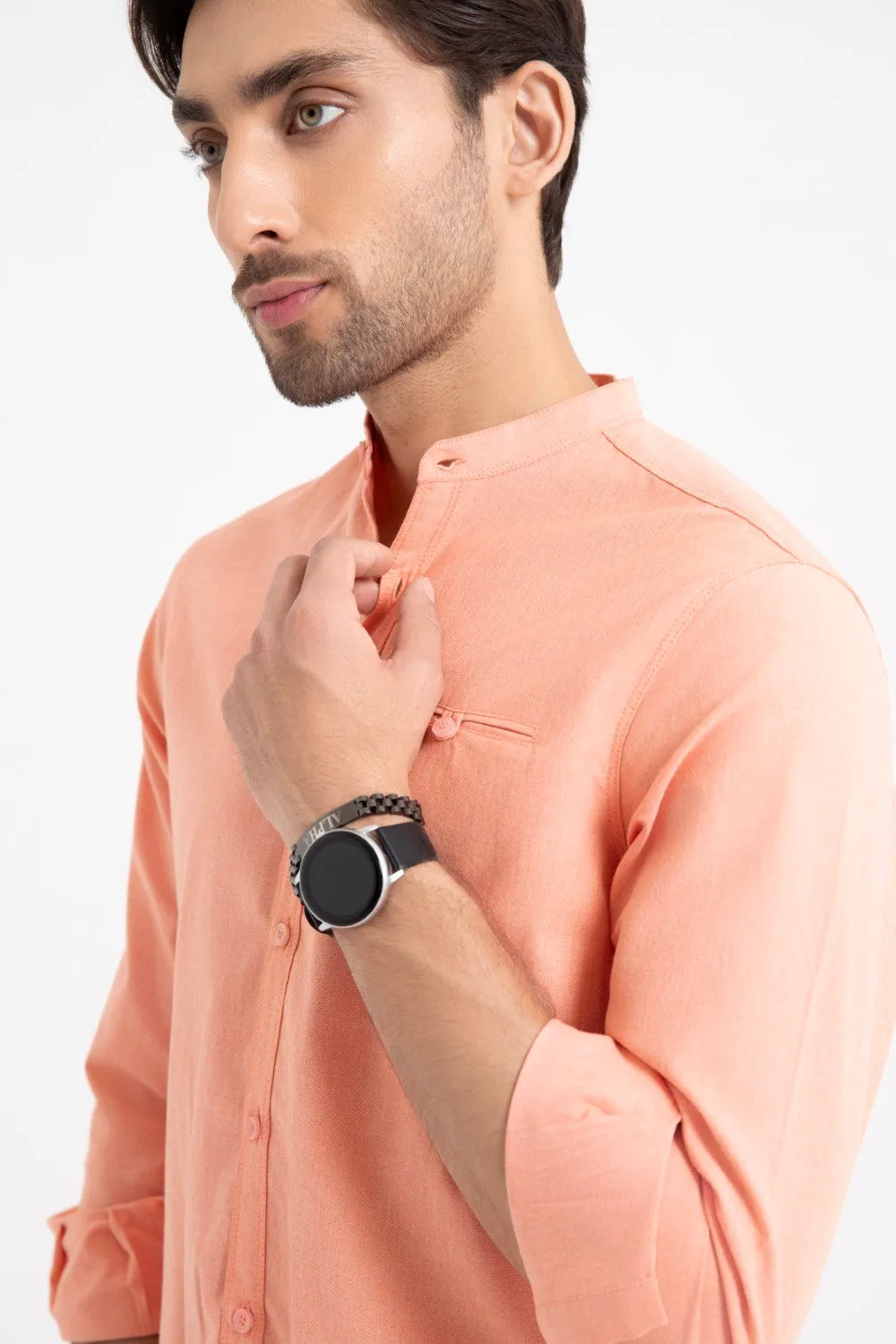 Peach Casual Shirt