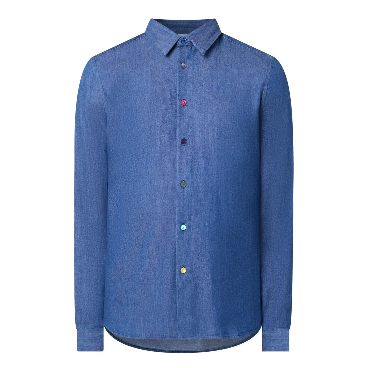 PS PAUL SMITH Tailored Casual Shirt - Mid Blue