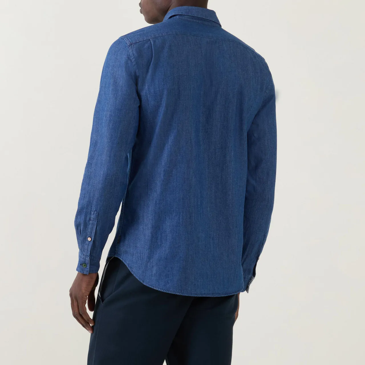 PS PAUL SMITH Tailored Casual Shirt - Mid Blue