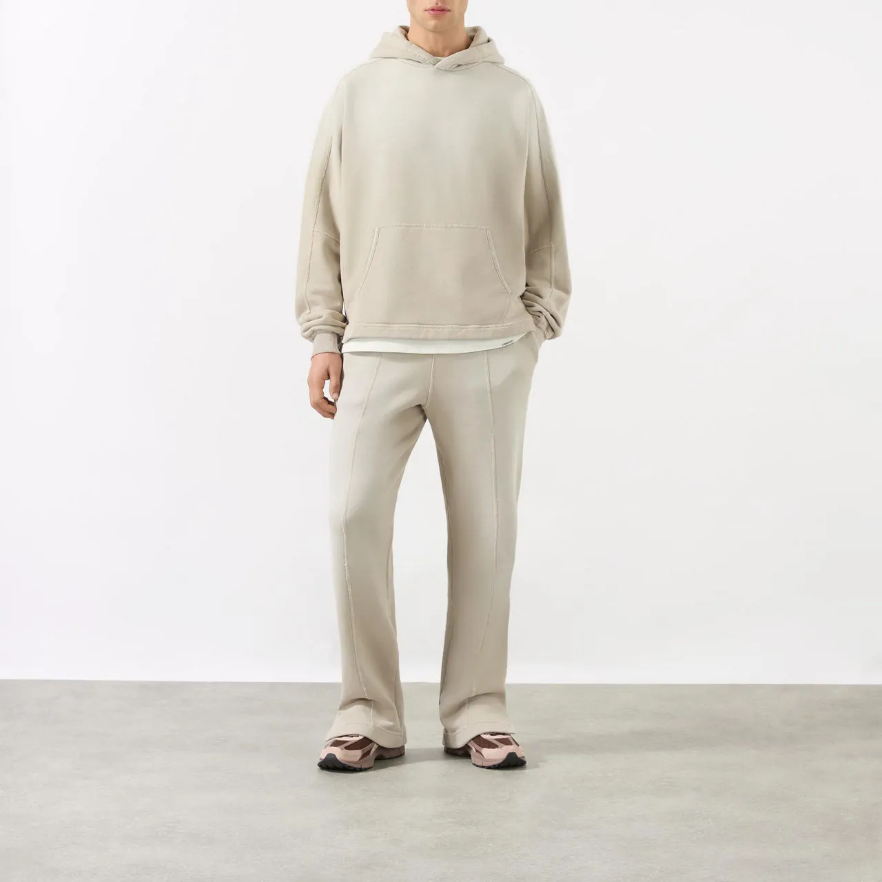 REPRESENT Step Hem Sweatpants - Beige