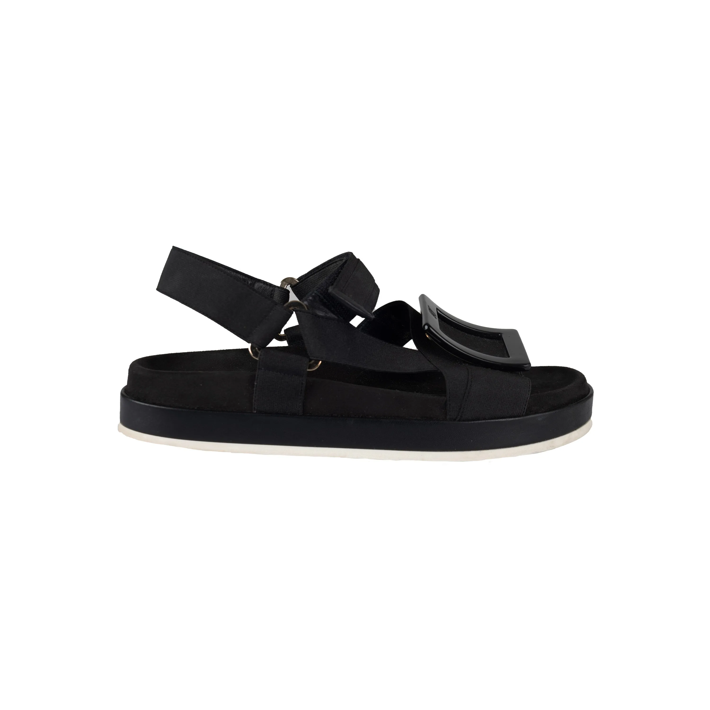 Roger Vivier Viv' Rangers Buckle Sandals - '10s