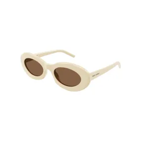 Saint Laurent Sunglass Woman Black SL 596 DUNE-001