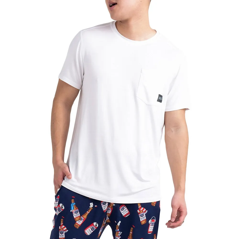 SAXX Underwear Sleepwalker Short-Sleeve Pocket T-Shirt