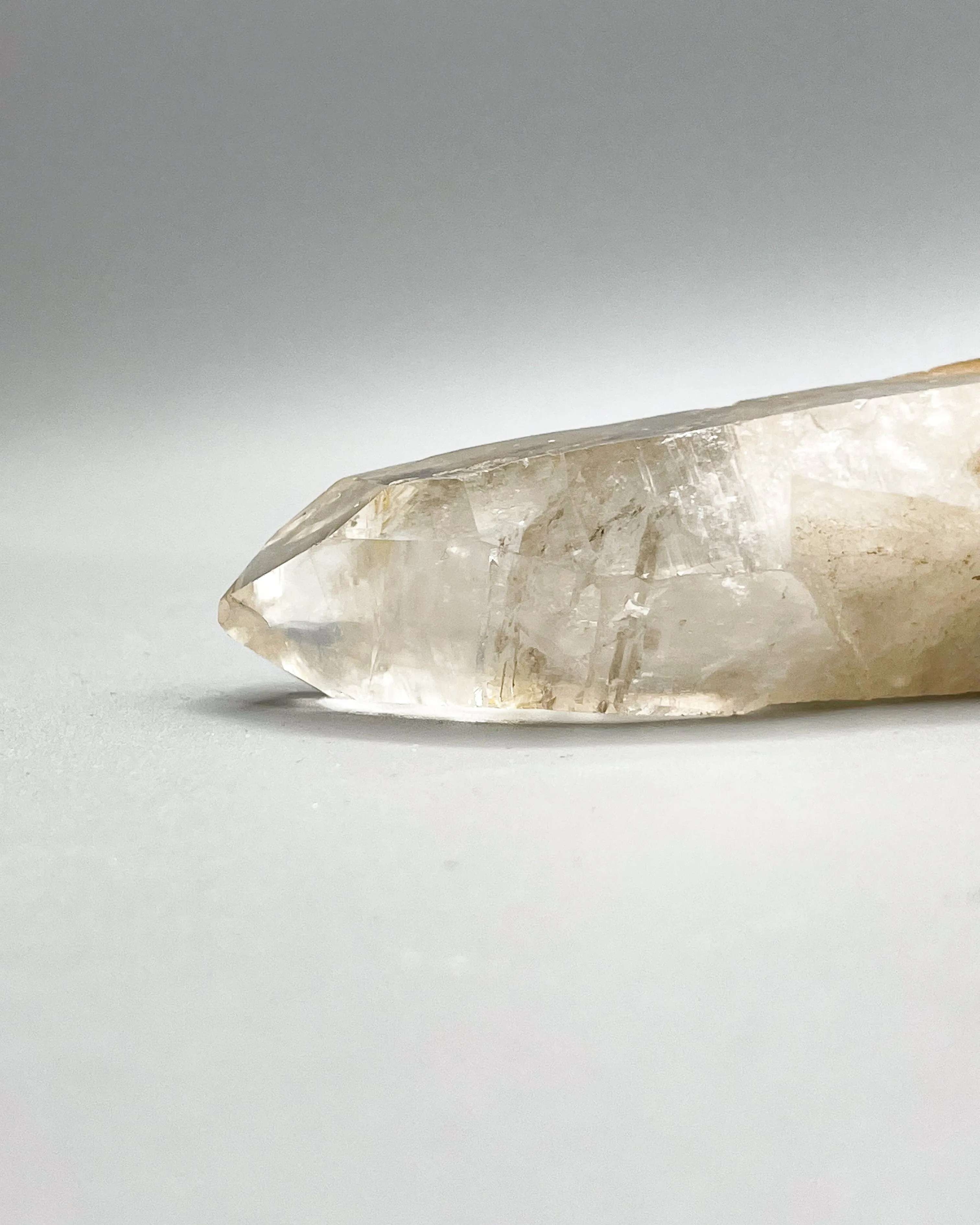 Single Point Lemurian Quartz Specimen