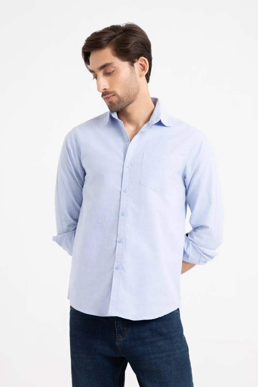 Sky Blue Casual Shirt