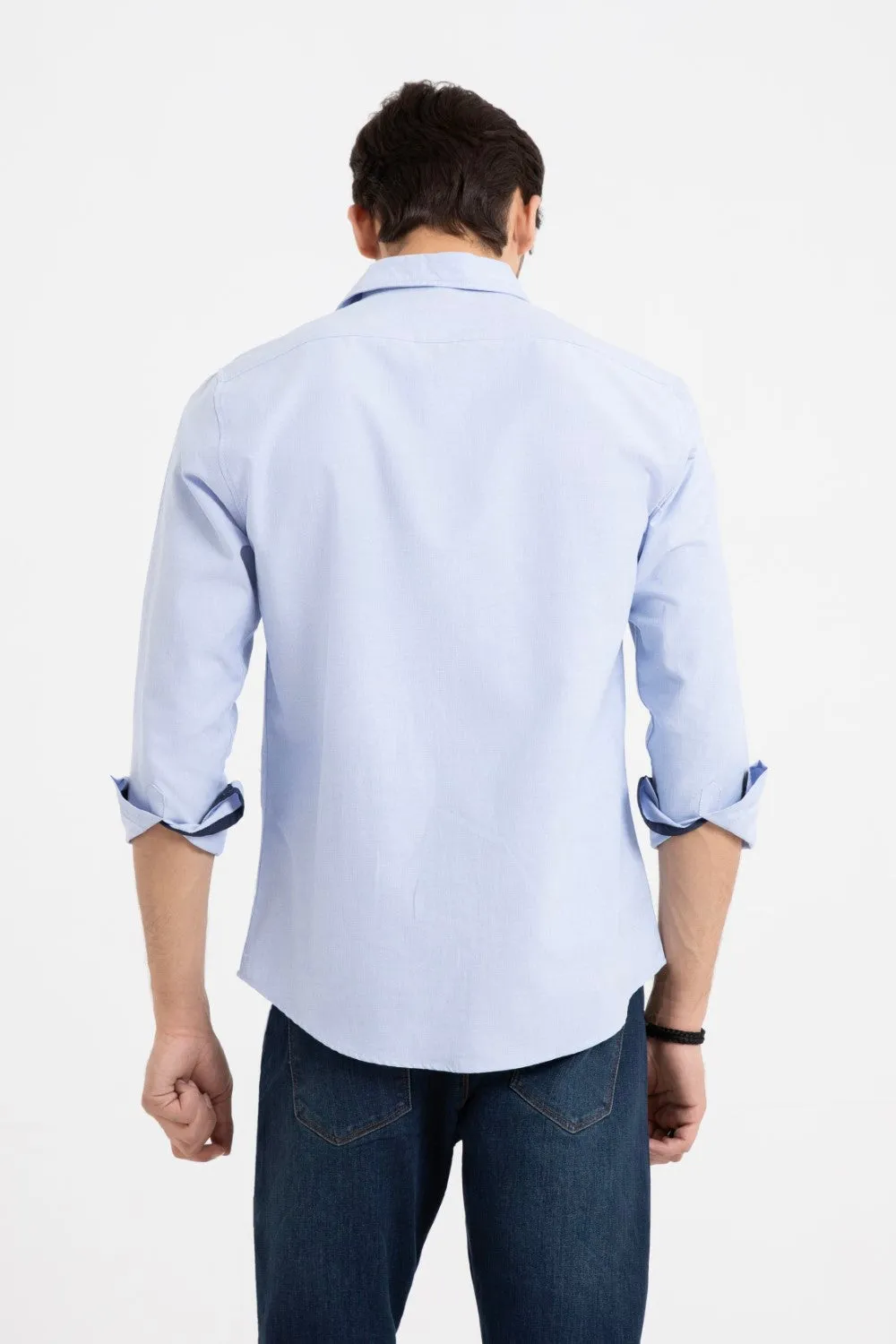 Sky Blue Casual Shirt