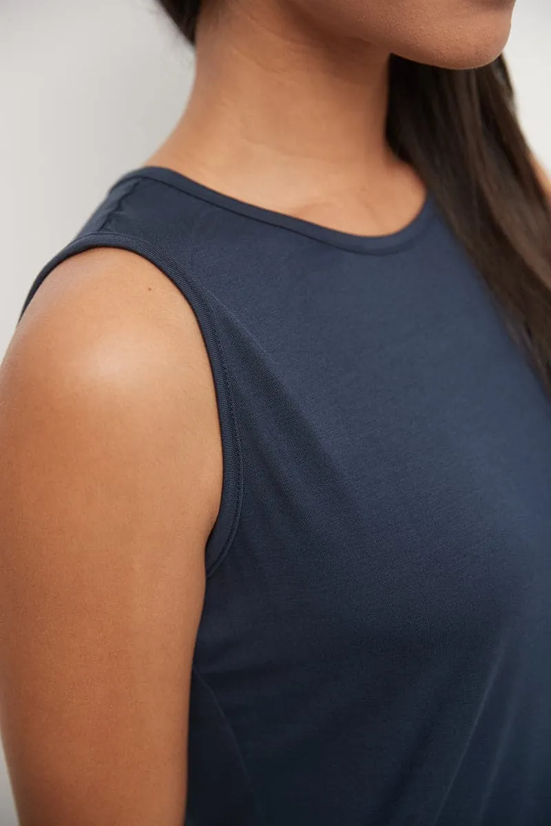 Sleeveless Business Casual Top