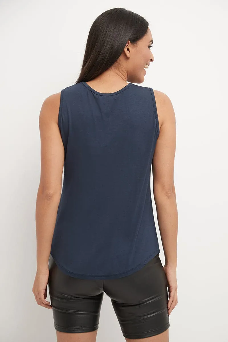 Sleeveless Business Casual Top