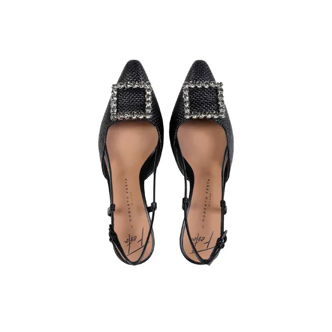 SLINGBACK STEFI Woman Black 